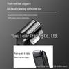 LCD Display Rechargeable Electric Reciprocating Shaver Head