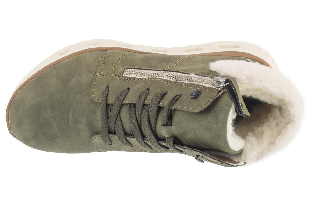 Rieker Sneakers, Womens green Winter boots