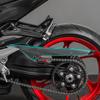 For 2025 CFMOTO 450SRS - Carbon Fiber Protection Sticker Anti-Scratch Stylish Residue-Free Motorcycle Decor