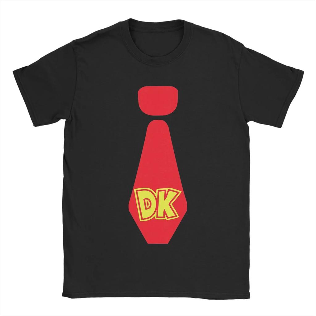 2026 New Fashion Funny Donkey Kong Video Games High Quality Soft T Shirts Men's O-neck Short Sleeve Tops Cotton Summer Tops Y2K