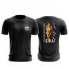 Unisex SWAT Special Weapons And Tactics Grafik T-Shirt Taktisch Militärisch Kurzarm Baumwoll-T-Shirt Outdoor Lässig Streetwear