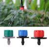 50/100Pcs Dripper Sprinklers Adjustable Irrigation Dropper Garden Flowerbed Greenhouse Micro Drip Watering Emitter for 1/4" Hose