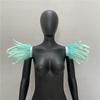 Gothic Halloween Masquerade Feather Shawl Costume Accessory