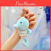 Seahorses Crabs Starfish Plush Keychain With Pressing Will Produce Sound Design
