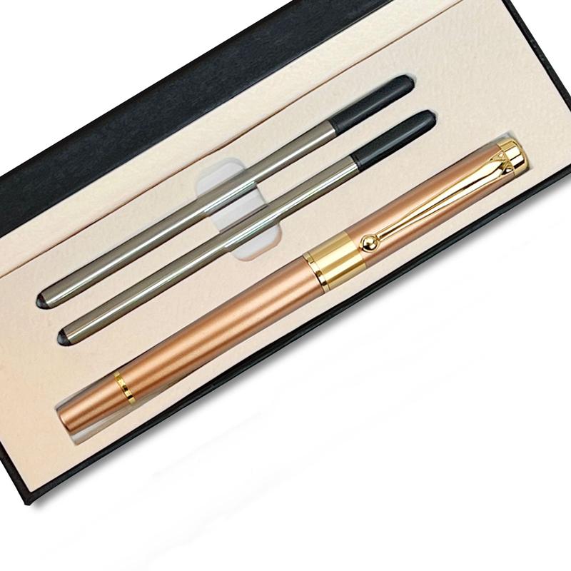 Balení v krabičce Vysoce kvalitní 0,5mm sada kovového podpisového pera Business Office kuličkového pera