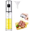 Olive Oil Spray Bottle With Funnel 100ml Olive Oil Mister Sprayer Dispenser Bottle for Cooking Kitchen Essentials Accessories