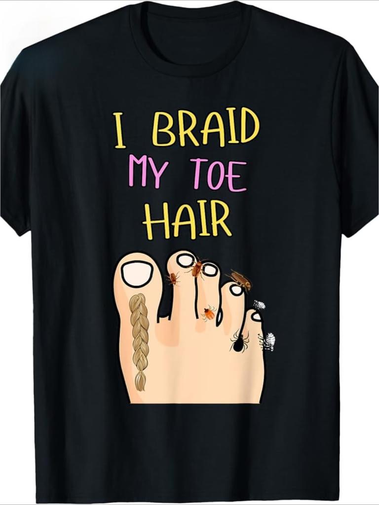 Summer Boys Girls Vintage Featuring a Toe Hair Braid T Shirt Kid Baby Youth Unisex Unisex Tee Oversize Streetwear Harajuku ONeck