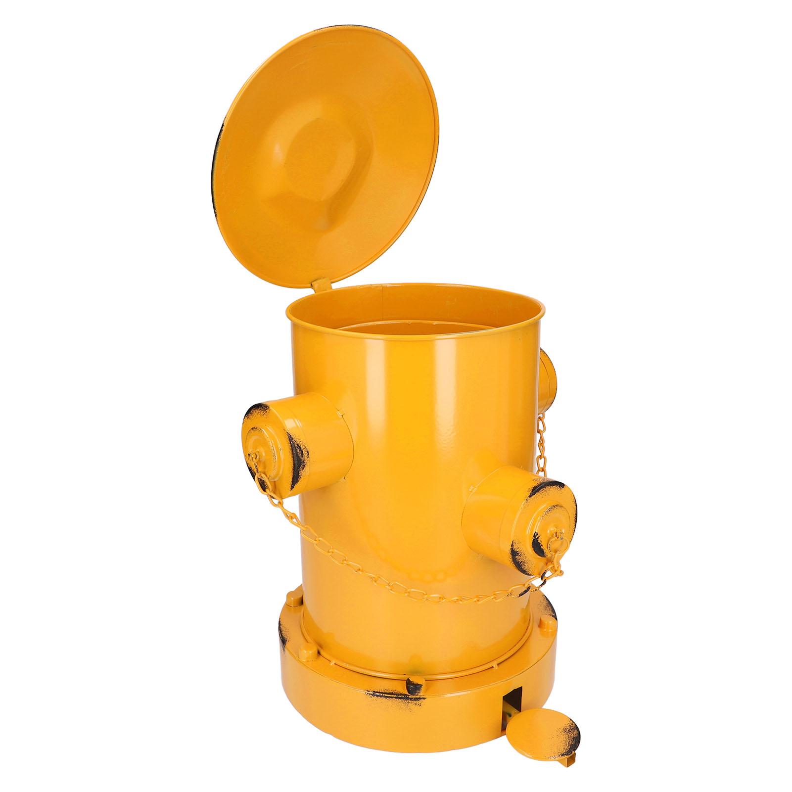 Fire Hydrant Trash Can Decorative Retro