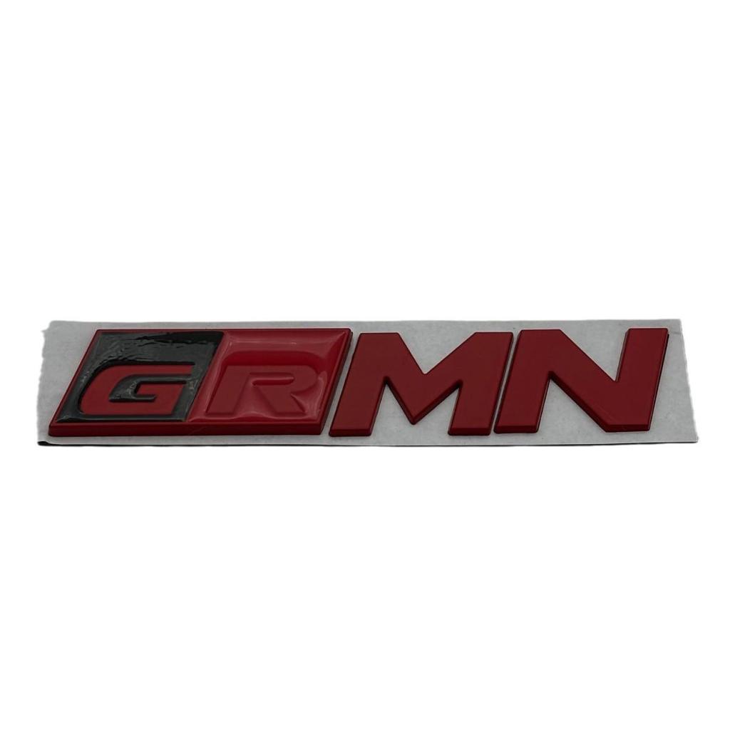Toyota GRMN Metal Rear Emblem for Levin Reiz GR Cars - Custom Logo Sticker Modification