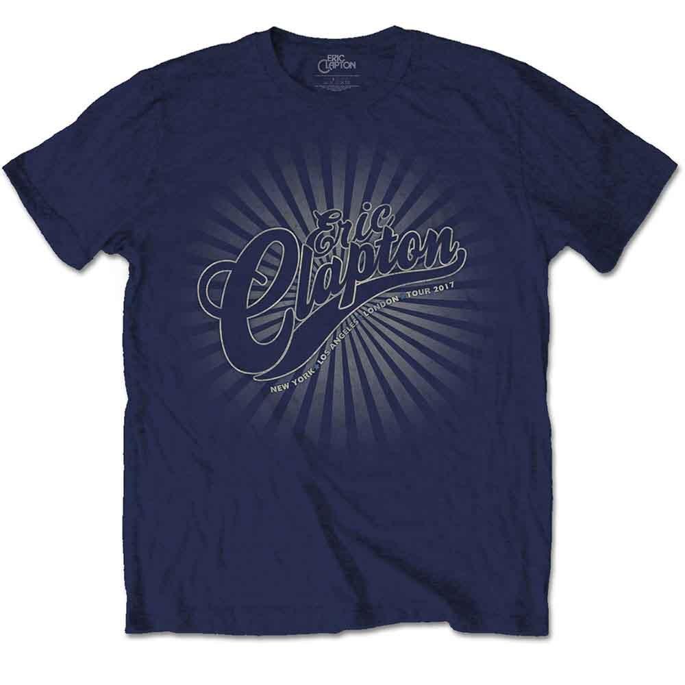 

Eric Clapton Logo Rays T-Shirt Blue New Unisex T-Shirt L