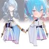 Suisei Hoshimati Cosplay Costume Polyester Fabric Anime Role Play Girl Clothing