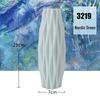 Nordic-Style Creative Plastic Vase: Multi-Color & Design Options for Green Plants & Dried Flowers