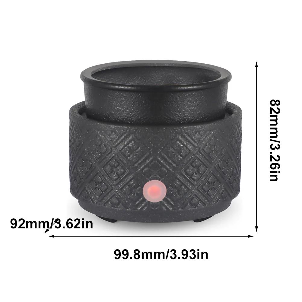 Wax Melt Warmer Fragrance Wax Burner 3-in-1 Ceramic Candle Warmer Burner Electric Fragrance Wax Warmer for Home Office