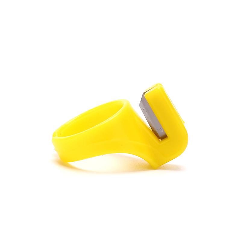 Kunststoff-Fingerhut, Nähring, Fadenschneider, Fingermesser, Nähen, Basteln, DIY-Werkzeug