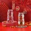 Shan Chong Shan Lucky Cat Glass Cup