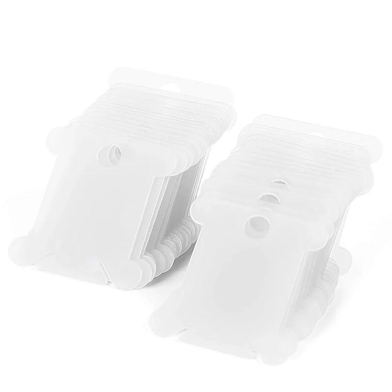 

20 шт./лот Пластиковые шпульки Органайзер для швейных ниток Держатель Карта для хранения ниток для вышивания DIY Рукоделие Вышивка крестом Швейные аксессуары 20PCS прозрачный