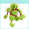 Decorazione Pianta Verde Peluche Con Cotone PP Per Ufficio E Soggiorno Di Casa Regalo