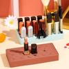 New Style Desktop Organizer Silicone Lipstick Storage Rack Cosmetic Makeup Box Eyebrow Pencil Display Brush Lipstick