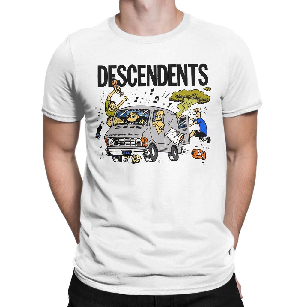 Band VL13 Lustiges Grafik 100% Baumwolle T-Shirt dDescendents Oberteile T-Shirts Für Männer