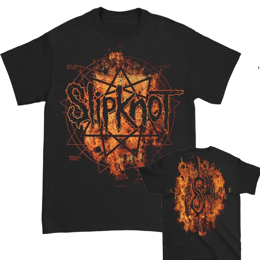 Slipknot Band Concert Tshirt New Slip Knot Radio Fire 20th Anniversary M