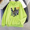 Spring Music Gorillaz Hoodie Tops Women's Streetwear Hip-Hop Clothes Costumes Men Hoodies Oversize Sweatshirts Hat Clothing Tops