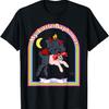 Baphomet Cute Satan Kawaii Retro Vintage Satanic Atheist T-Shirt