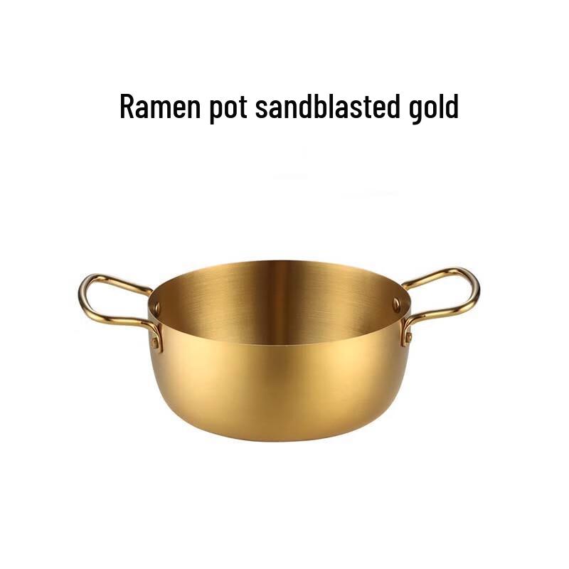 Korean Style Stainless Steel Ramen Pot 22cm