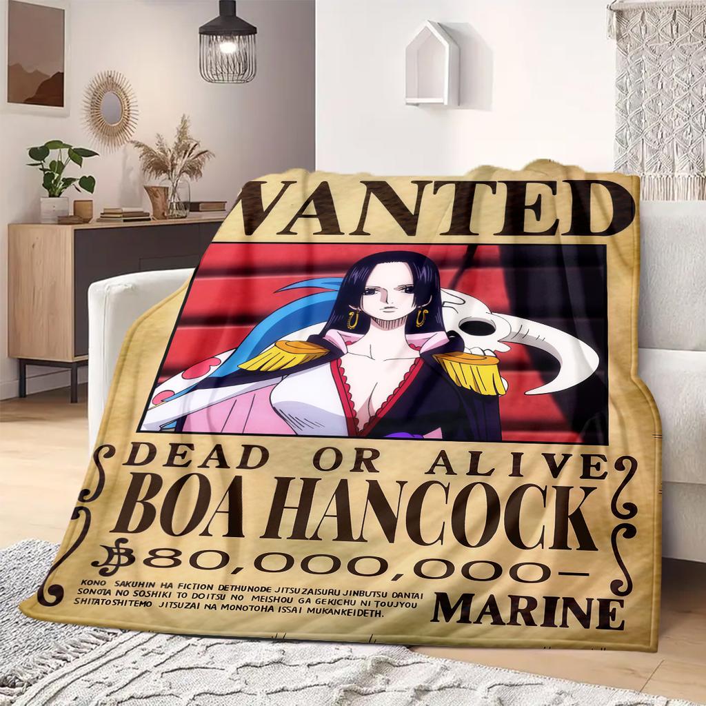 Nico Robin Print Blanket Warm Comfortable Flannel Blanket Suitable for Bedrooms,Sofas, Beds,Chairs,Travel -QIAO72