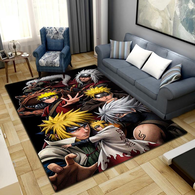 

Anime-Naruto Area Carpet for Living Room Bedroom Home Decor Cool Movie Mat Floor Mat -74 60x90cm