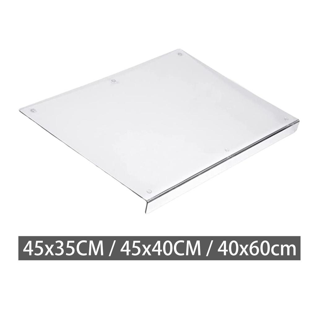 Transparent Cutting Board with Edges Countertop Protector Acrylic for Household