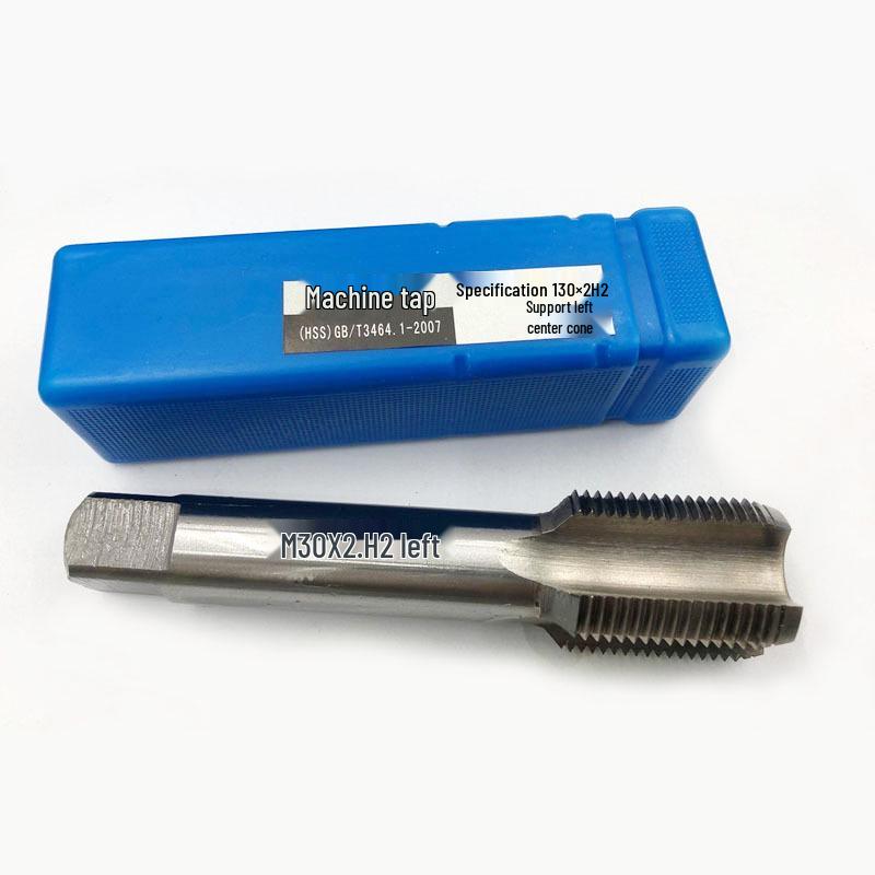 Left-Hand High-Speed Steel Reverse Threading Taps M36-M45 (X4.5, X3, X2, X1.5)