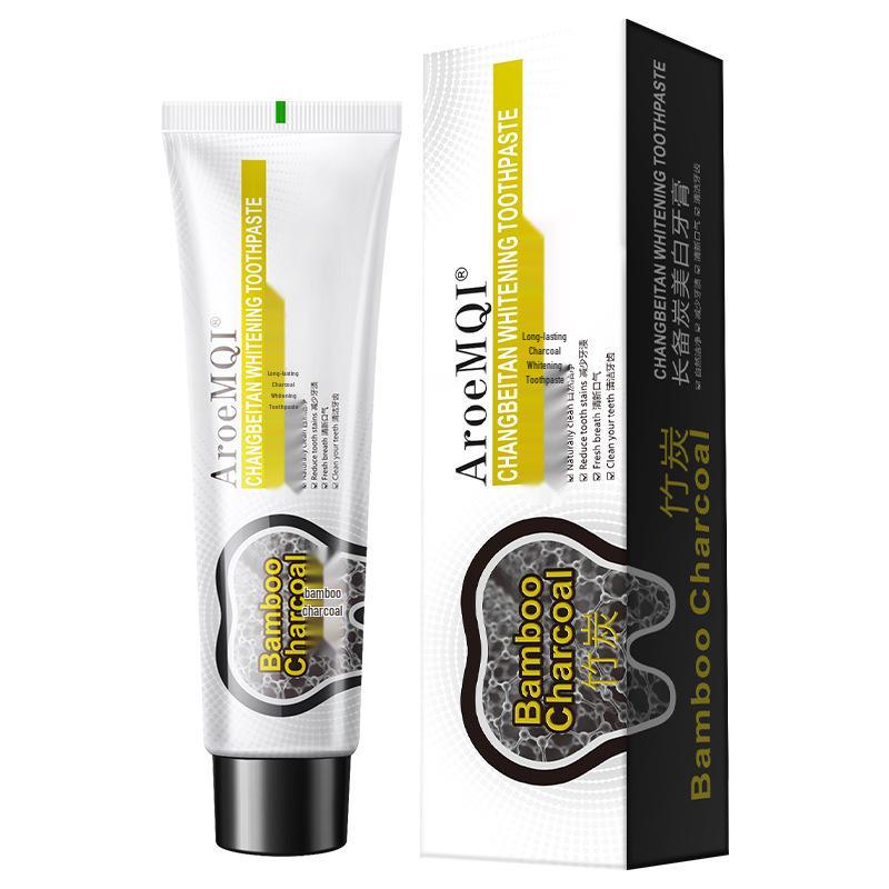 Binchotan White Toothpaste 100g - Reduces Stains with Bamboo Charcoal for Natural Cleaning, As Endorsed by Internet Celebrity.