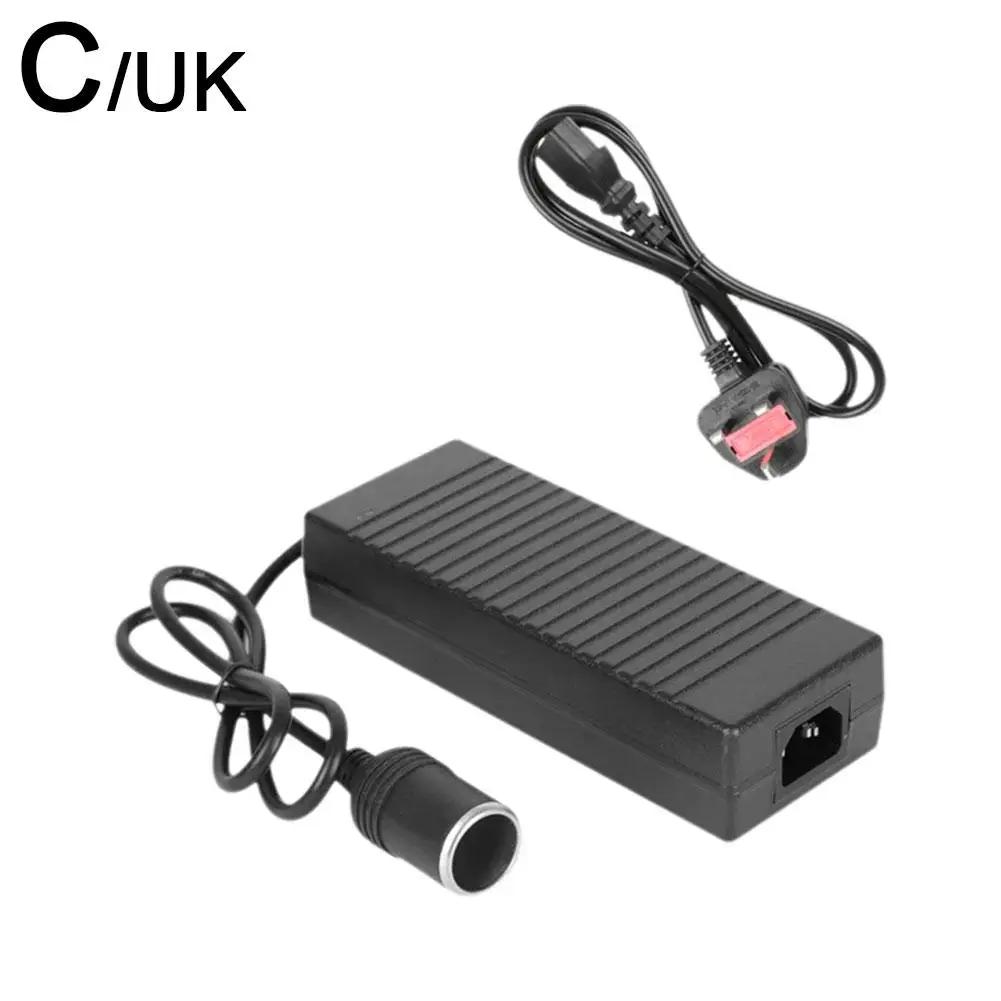 Car Power Adapter AC To DC Converter 110/240V To 12V  Transformer 160W Socket Cigarette Lighter Supply Plug Power Auto F Y1K8