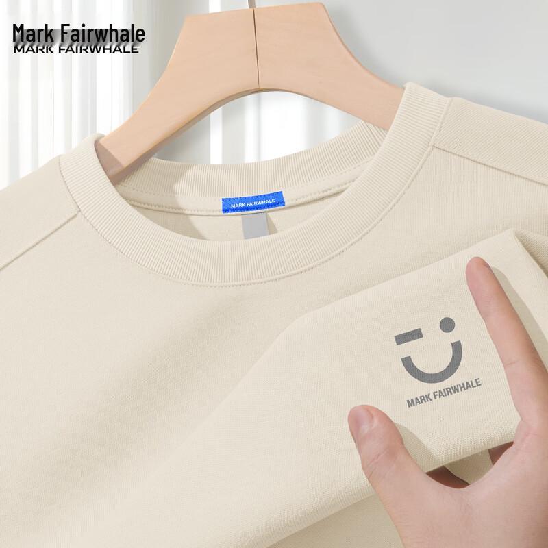 Mark Hua Fei Men's 2025 Smile Graphic Long-Sleeve T-Shirt