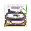 DEKU 100cm Extra-Large Corrugated Cat Scratcher Lounge Wear-Resistant Low-Shed Cat Bed for Fat Cats Multi-Cat Household