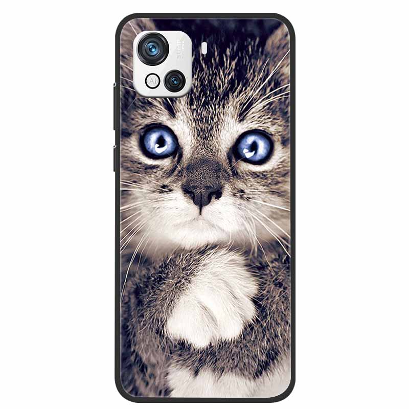 Per Custodia Oscal C80 Animali Morbido Silicone TPU Cover Posteriore per Blackview Oscal C80 Antiurto Protettiva Moda Capa
