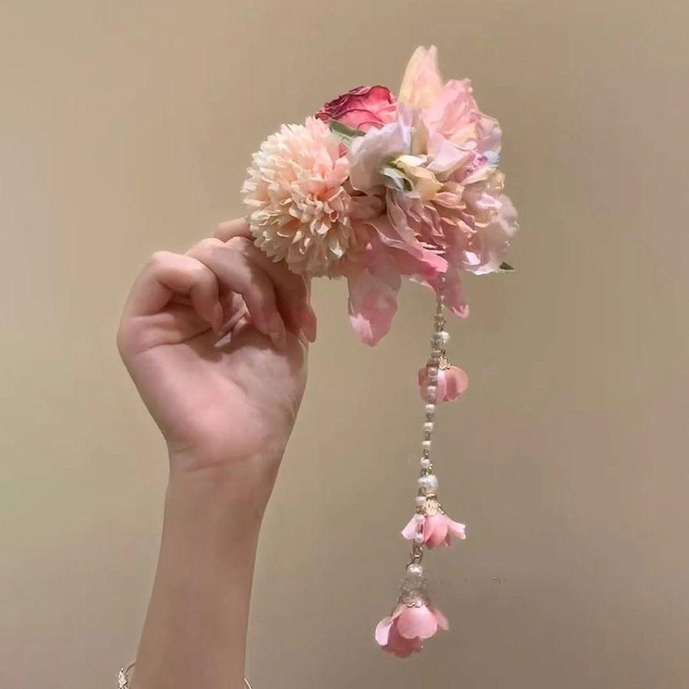 1Pcs Ancient Style Hair Clip Headpieces Fresh Women Headdress Durable Hanfu Hair Accessories