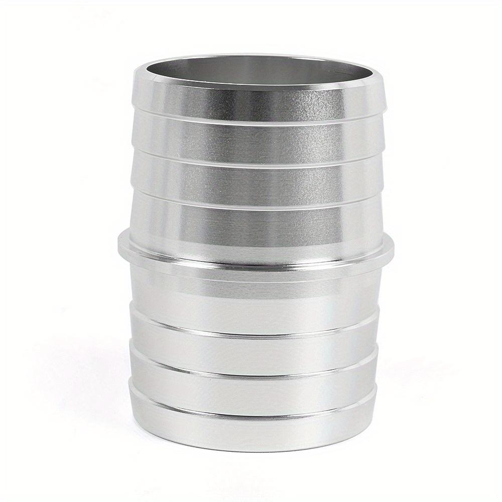 1PC Hose Barb Fittings, 3 Pack 1-1/2" Inch Aluminum Alloy Hose Barbed Splicer Mender Union Coupler Fitting Coolant Intercooler Heat Exchanger Fluid