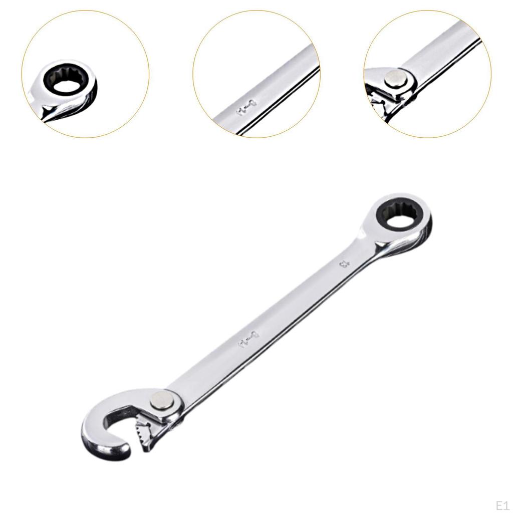 Cheie cu clichet cu 72 de dinți din oțel, multifuncțională, întreținere rapidă, instalare instalații sanitare pentru biciclete