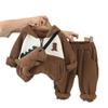 Boys' Fleece Hooded Jacket & Pants Set - Korean Style Winter Fashion
