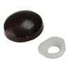 Forgefix Plastic Domed Cover Cap, Bagged