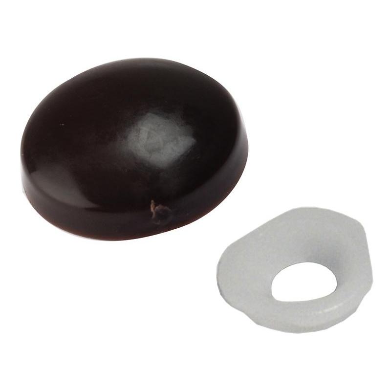 Forgefix Plastic Domed Cover Cap, Bagged