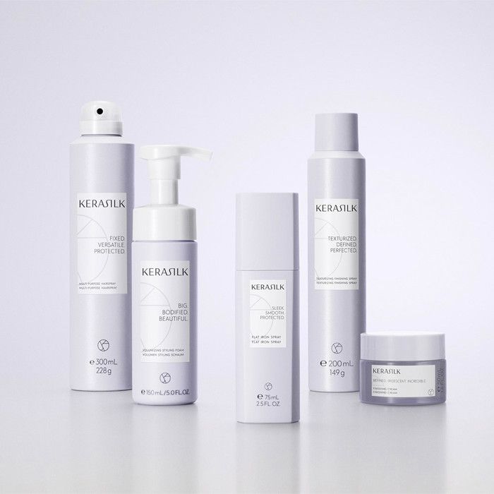 Crème post-coiffage - Kerasilk - Styling Finishing Cream - 50ml - Brillance - Tous types de cheveux