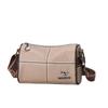 Women's Bag, European and American Retro Soft Leather Broadband Pillow Bag, Casual and Fashionable Commuting Shoulder Crossbody Bag