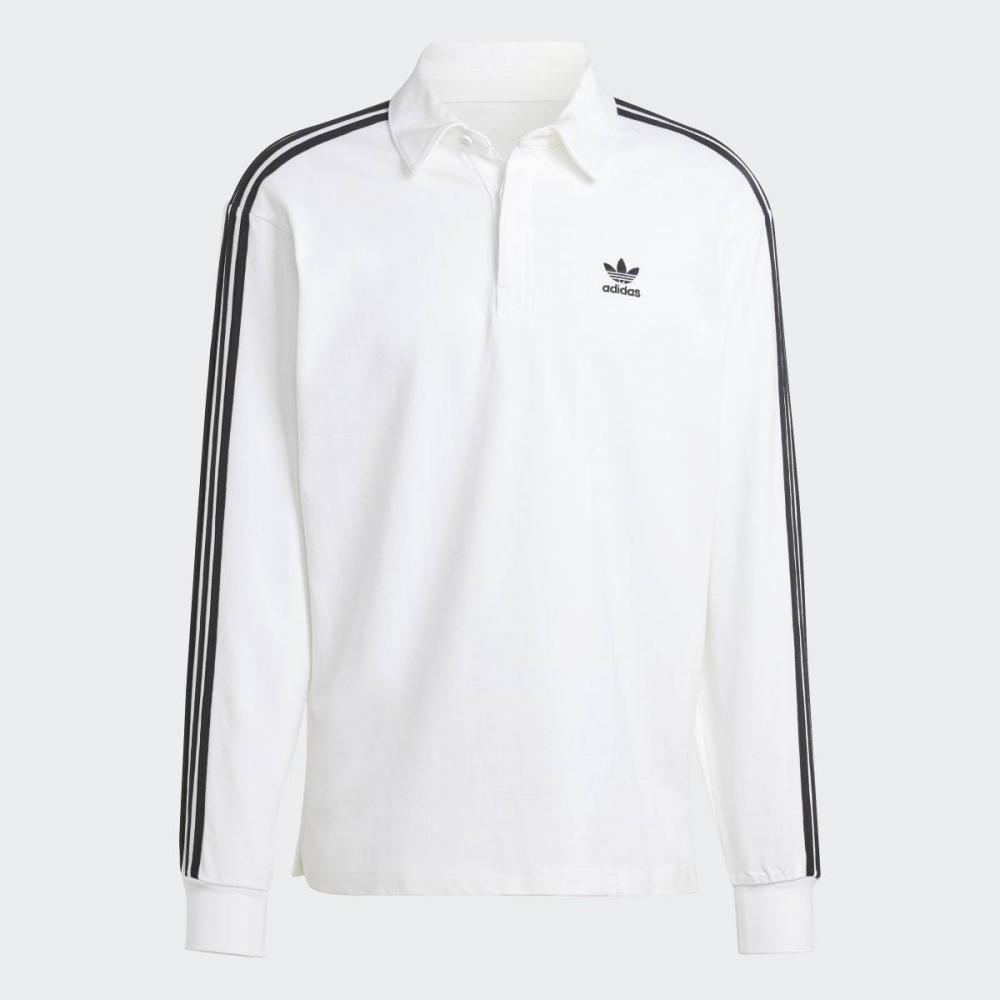 adidas Men S Rugby Polo Shirt White Iz2459