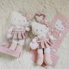 Hello Kitty Series Kawaii Wear Skirt Long Leg Kitty Cat Pendant Stuffed Plush Toy Doll Bag Pendant Keychain Doll Gift