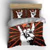 Rock Music Fans Gift Set Multiple Sizes Kid'S And Adults' Bedroom Exquisite 3Pc Bedding Set, Gift