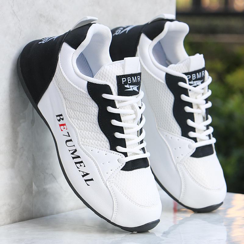 Men's Breathable Mesh Casual Shoes - Lightweight, Soft Sole, Trendy Running Sneakers for Autumn