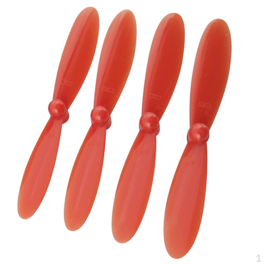 Propeller Accessories for H1077C+ H107D+ H107C PLUS H107, Pack of 4, 6 Colors to Select