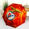 Benfica Football Club  pattern, automatic folding umbrella, portable and foldable design, 8 ribs, a Christmas or birthday gift.